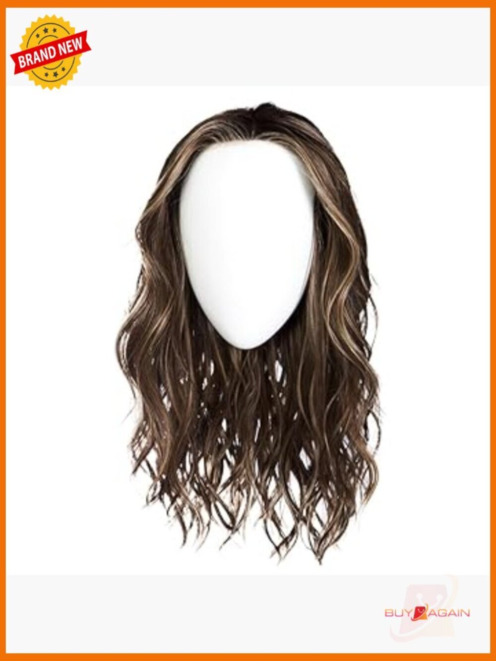 Long Wavy Lace Front Wig with Memory Cap - Heat Friendly Synthetic